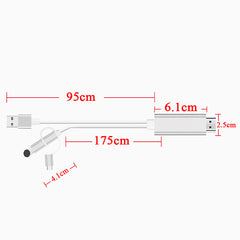 Кабель iOS/Andriod-HDMI 3 в 1