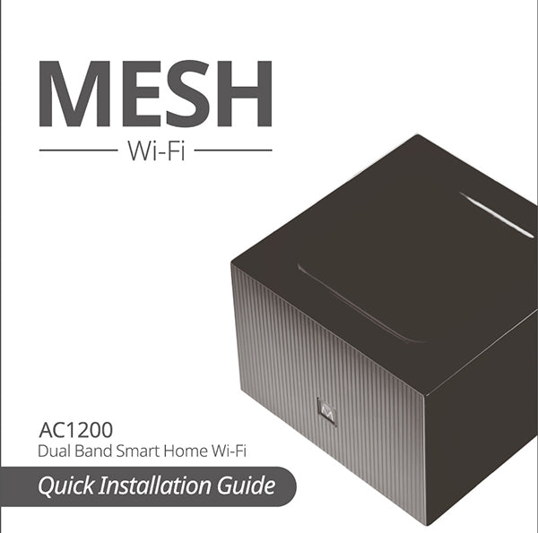 Dual-Band Mesh Router WiFi 5 System