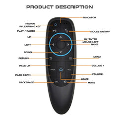 G10 Wireless Gyroscope Voice Remote Control