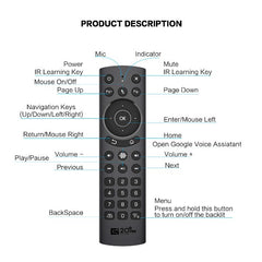 G20 Wireless Voice Gyroscope Remote Control