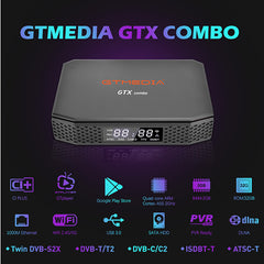 Dual DVB Android TV Box with Recording