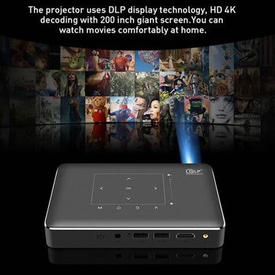 4K 150 ANSI Lumens Mini Projector