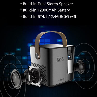 4K 150 ANSI Lumens MINI Portable Projector